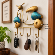 Scooter Wall Key Holder โ Decorative Key Hanger